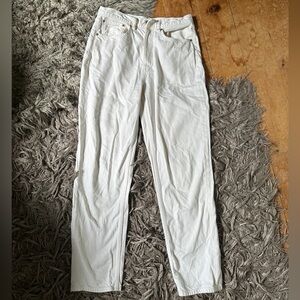 90’s boyfriend high loose jeans